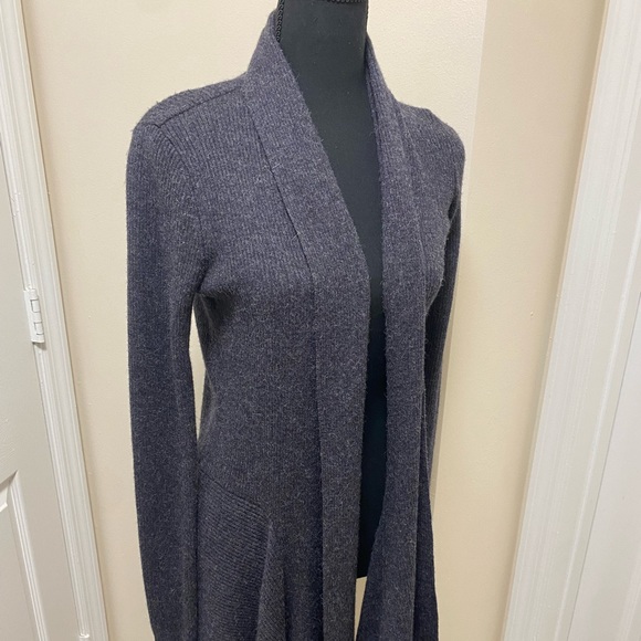 All Saints gray draped cardigan size xs - Picture 1 of 5